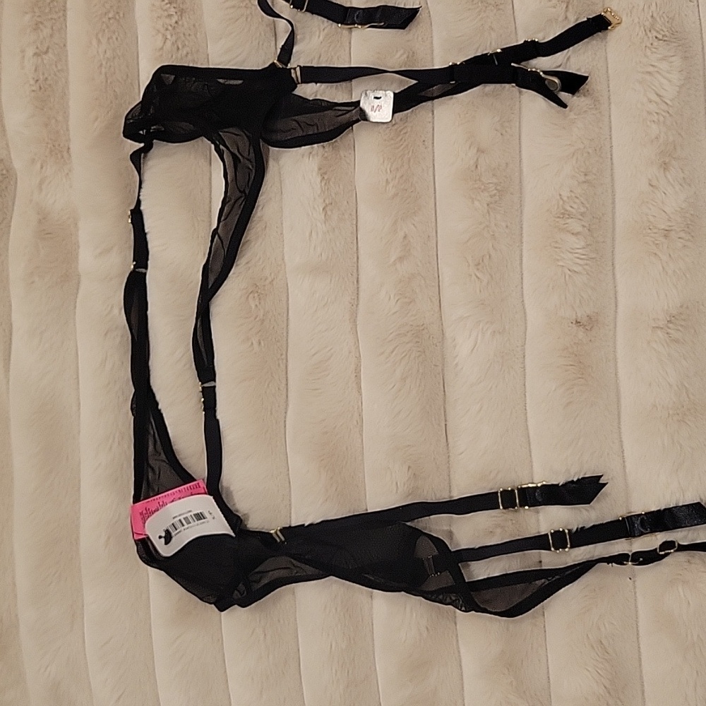 NWT La Senza garter belt size small